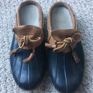 Sperry Duck Boot Mules